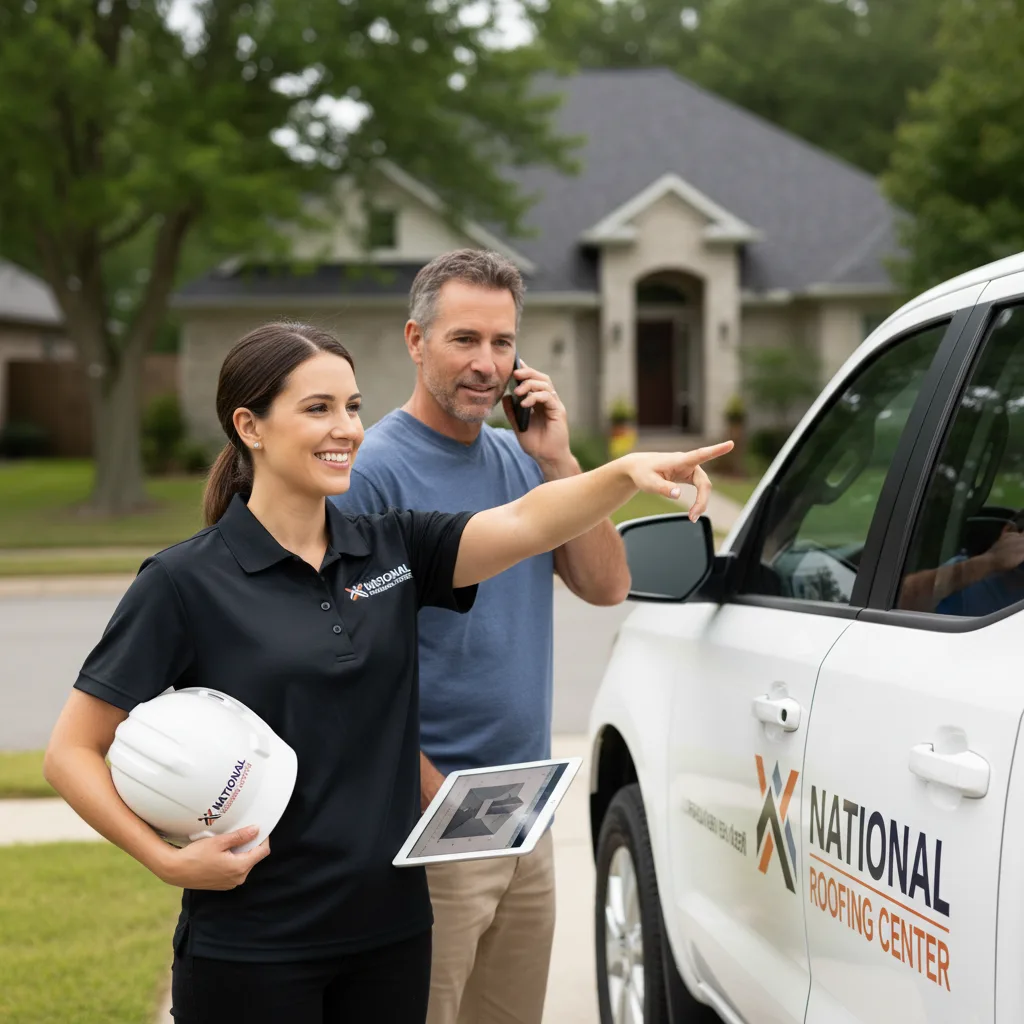 National Roofing Center customer support in Lytle